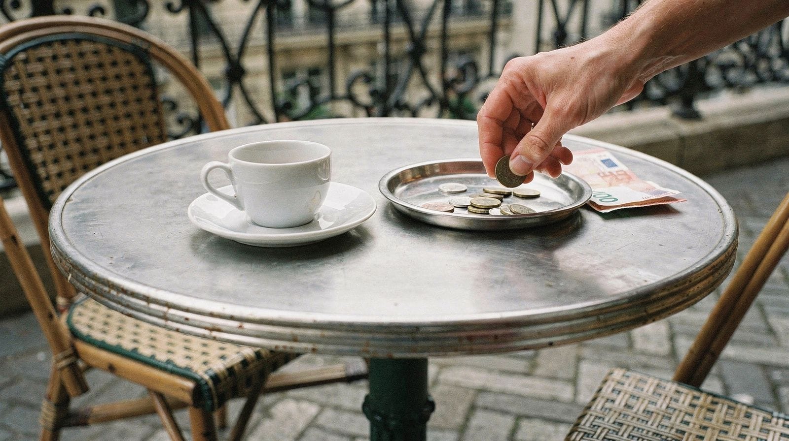 Cuánto dejar de propina en París