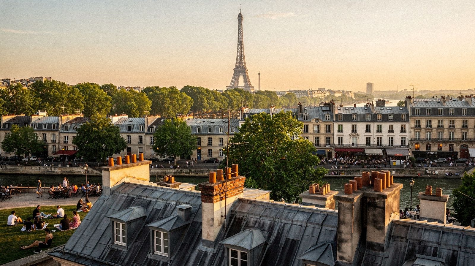 Wie ist Paris im August?