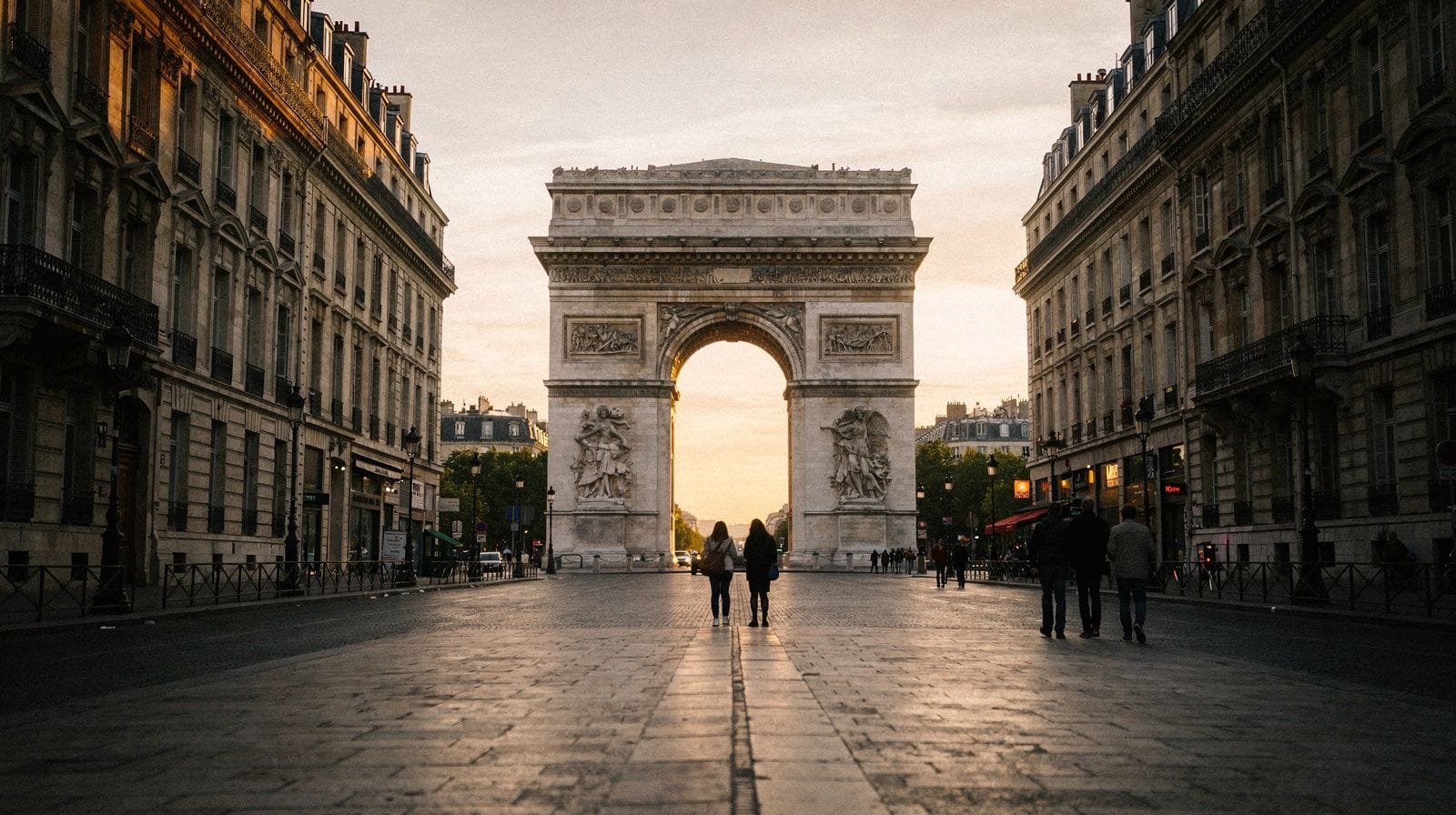 Arc de Triomphe en Palais Garnier: twee heel verschillende monumenten